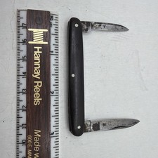 Holley MFG Co. Lakeville Conn. Pocket Folding Knife 2 Blades Vintage