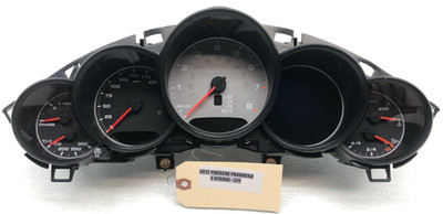 2010-2012 PORSCHE PANAMERA 970 HYBRID SPEEDOMETER INSTRUMENT CLUSTER OEM 95,565.