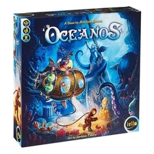Oceanos Board Game Pilot your Submarine Explore Underwater Animals Species
