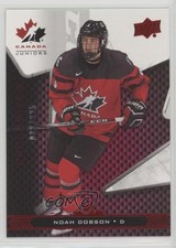 2018 Upper Deck Team Canada Juniors Exclusives 32/225 Noah Dobson #54 au7