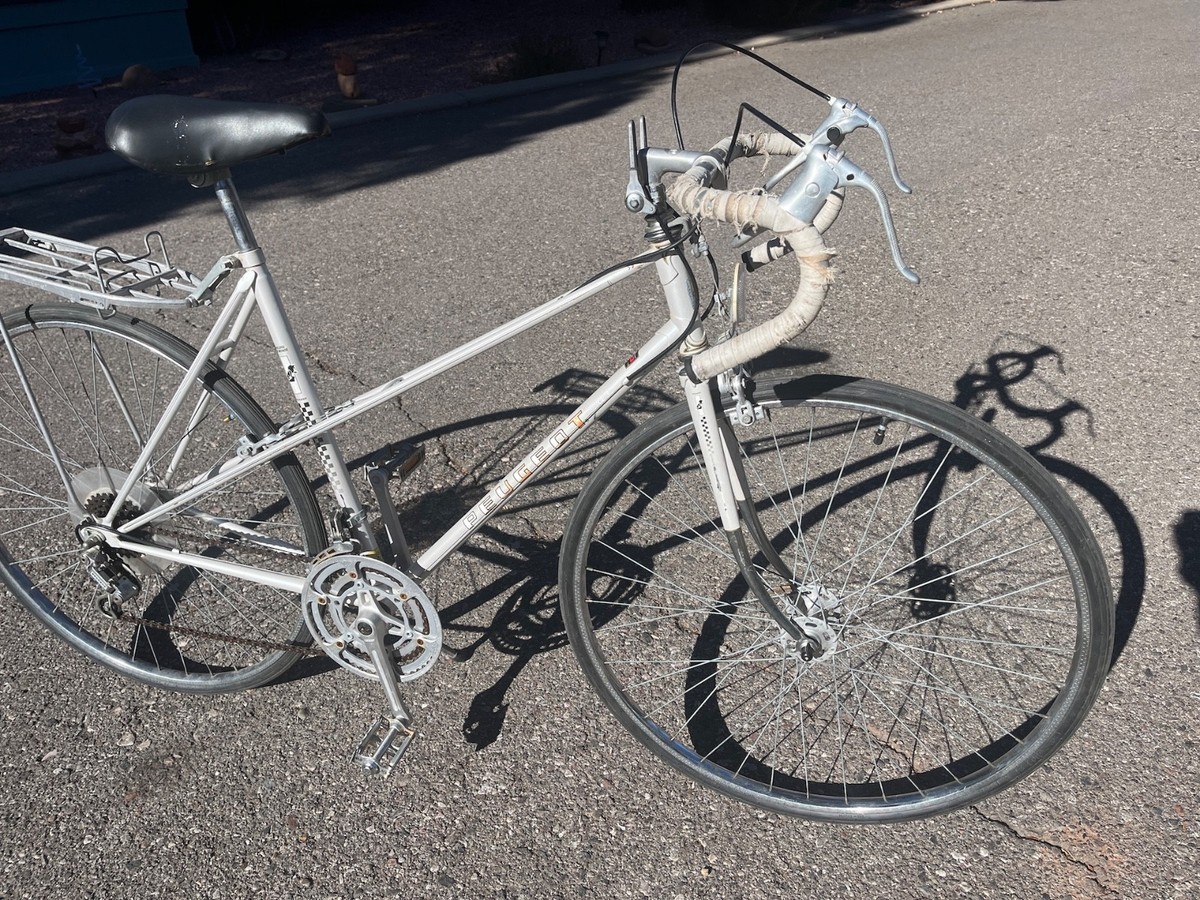 1970s PEUGEOT Mixte Touring Road Bike Steel Shimano Gruppo Large