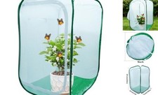 Mesh Insect and Butterfly Habitat Cage Terrarium Pop-up 23.6 Inches Tall
