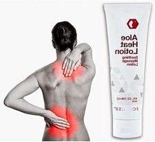 Forever Living Aloe Heat Lotion for Soothing Massage & Pain Relief (118ml x 3)