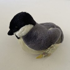 Wild Republic Audubon Backyard Birds Plush Black-Capped Chickadee with Sound Tag