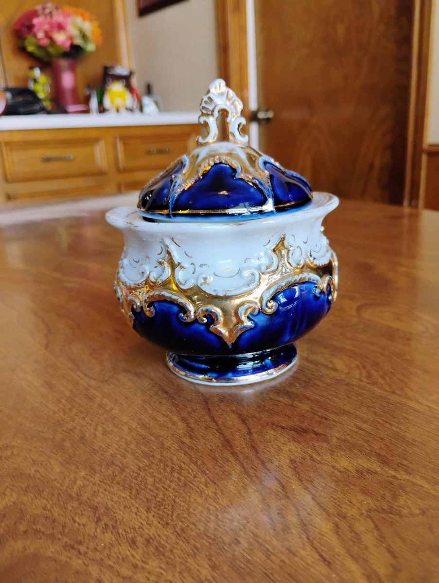Blue Collectible Sugar Bowls for sale | eBay
