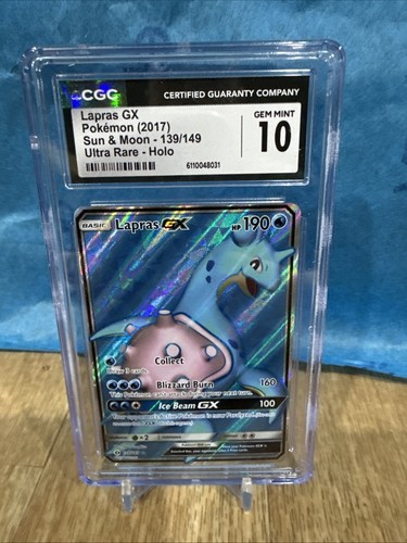 Lapras-GX graded CGC 10 for sale on eBay
