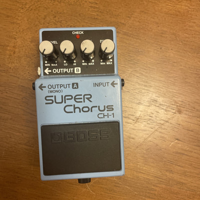 Boss, CH-1, Super Chorus, Guitar Effect Pedal