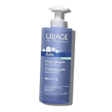 URIAGE Baby 1st Cleansing Water with Organic Edelweiss I No-Rinse, Soothes, 