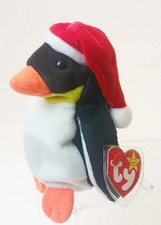 Ty - Original Beanie Baby - Zero - Christmas Penguin - New - Tags - Vintage 1998