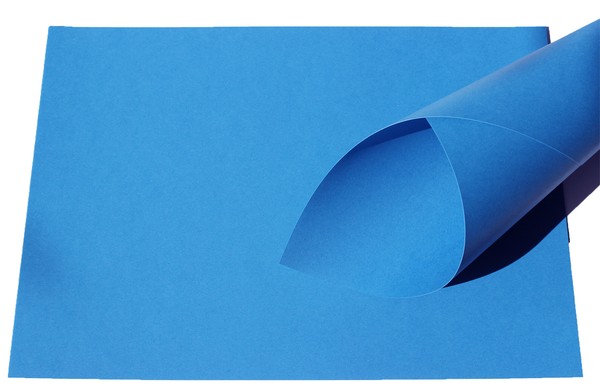 100 Blatt 250 G/M² A4 Caribic Papier, Atlantikblau Cobalt Bastelkarton-image