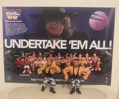 WWF WWE Hasbro Wrestling Figure. Series Tag Team: ...