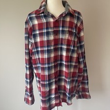 Izod Size XL Men's Plaid Button Down