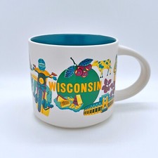 Starbucks Discovery Series Wisconsin State Mug Kaffee Tasse USA 🇺🇸 
