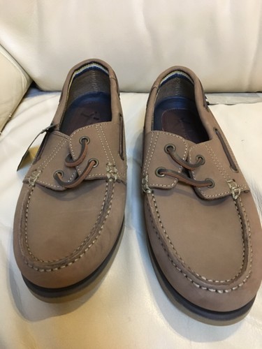 M\u0026S Blue Harbour Leather Boat Deck 