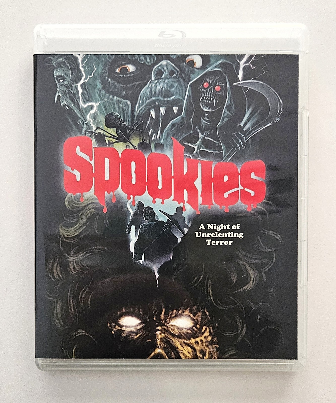 Spookies Vinegar Syndrome BluRay with Dual Sided Slipcover 1986 OOP