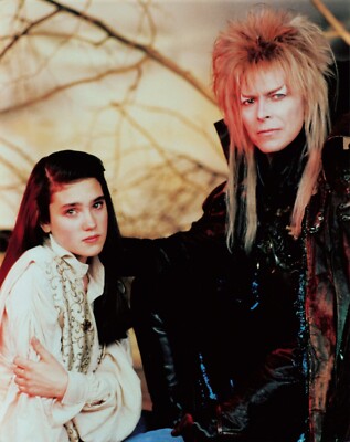 Labyrinth Movie Photo Jennifer Connelly David Bowie 8x10  *P136a