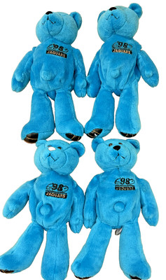Jacksonville Jaguars Football  1998 NFL Bear Beanie Baby Mark Brunell New Lot 4