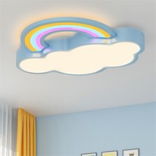 Dimmable LED Ceiling Light Cloud Cartoon Chandelier Flush Mount Boy Girl Bedroom