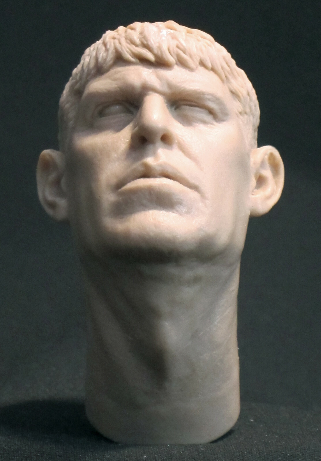 CUSTOM RESIN UNPAINTED HEAD SCULPT, Action figures 1/6 scale V-163