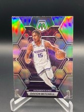 2022-23 Mosaic Base Silver #198 Davion Mitchell - Sacramento Kings