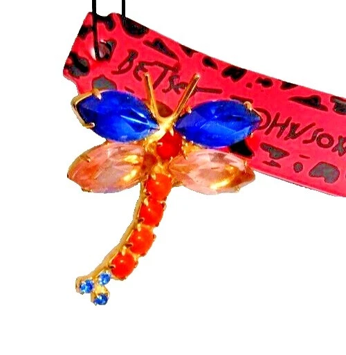 Pasadores de Moda Cristal Betsey Johnson