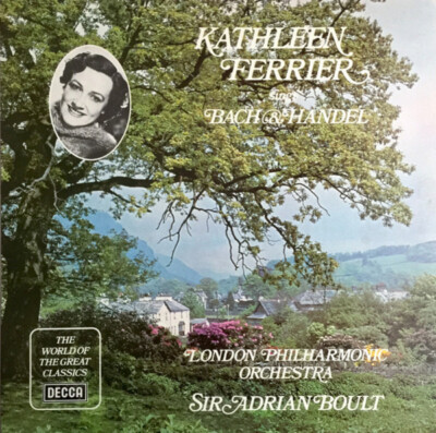 LP Bach / Händel / Kathleen Ferrier Kathleen Ferrier Sings Bach And Handel
