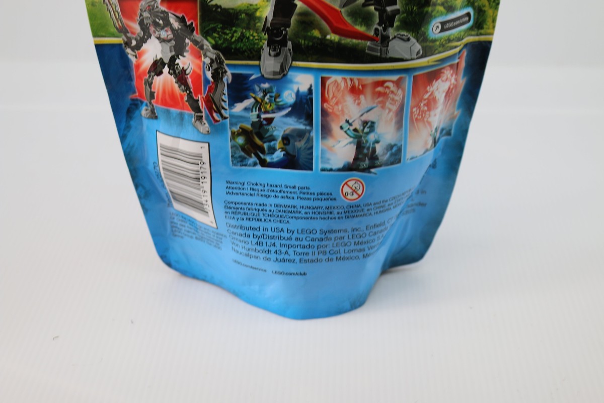 NEW LEGO CHIMA #70204 55 PIECES CHI WORRIZ SEALED | eBay
