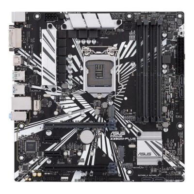 ASUS PRIME Z390M-PLUS Motherboard Intel Z390 LGA1151 DDR4 DVI-D HDMI Micro ATX