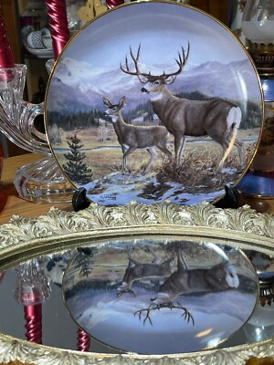 guardıan of the glen fıne porcelaın franklın mınt plate limited edıtıon 
