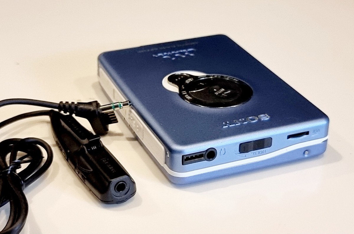 SONY WM-EX621カセットプレーヤー ブルー Blue Slim Sony WM-EX621 Walkman Cassette player Fully