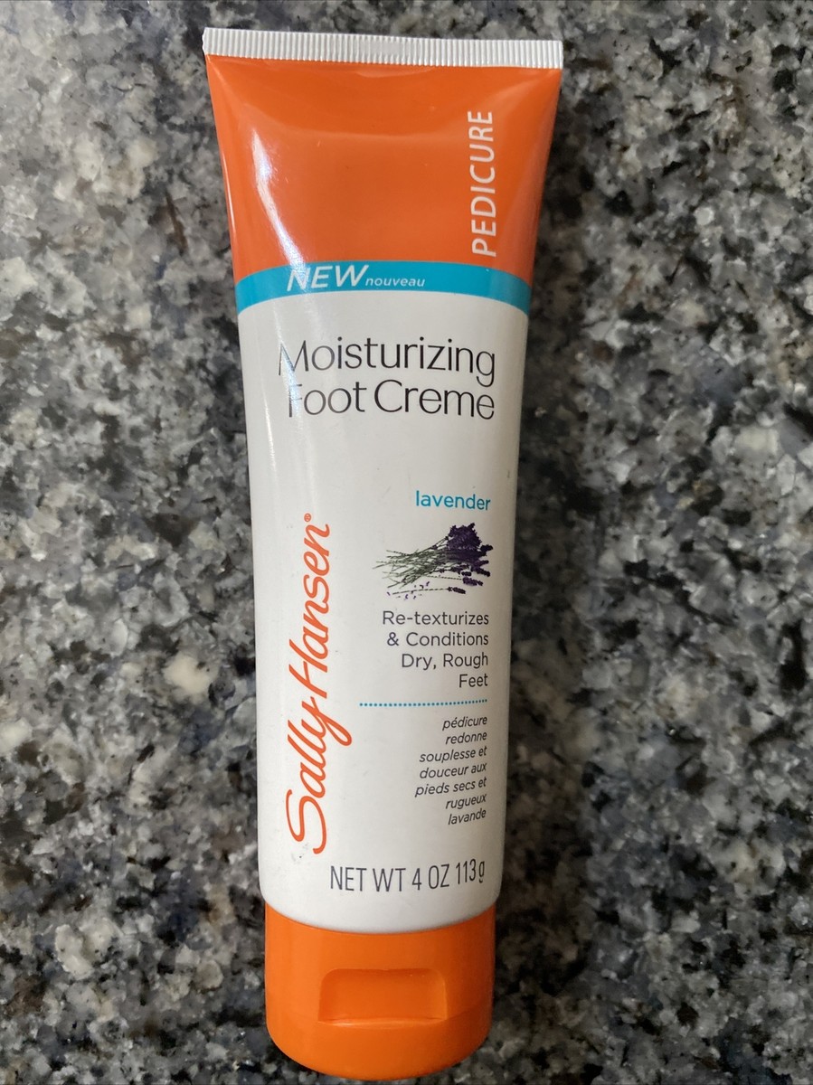 Sally Hansen Pedicure Collection, Moisturizing Foot Cream, 4 Ounce