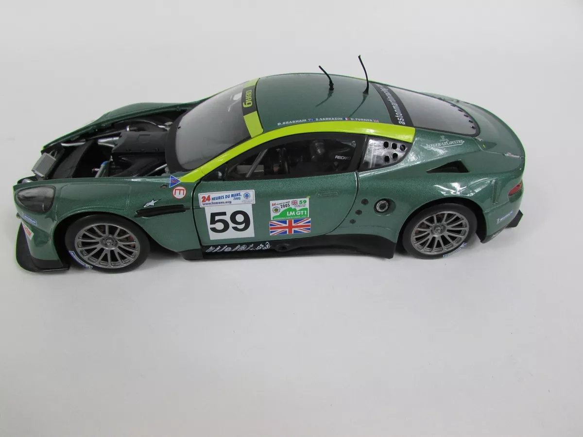 Aston Martin DBR9 model race car by solido 1:18 scale | eBay
