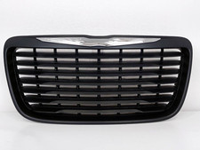 Fit For Chrysler 300 Matt Black Grille 2011-2014 Modified Emblem Trim Ch1200351