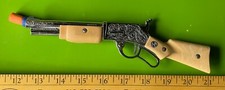1960  s Diecast Spit-Fire Cap Gun 9  Long Clean No Box TOY