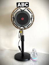 Custom Vintage 1940's Style Ring Suspension Dynamic Microphone-Big & Bold! (ABC)