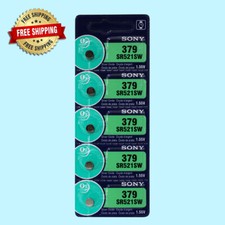 Sony 379 SR521SW Watch Battery Exp 10/2028 5Pc