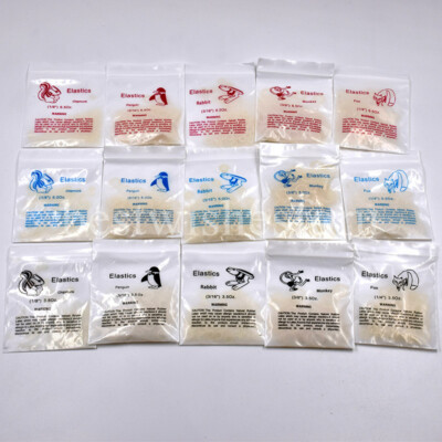 Dental Ortho Orthodontic Elastics Braces Rubber Latex Bands (5000 pcs) 3.5/5.0