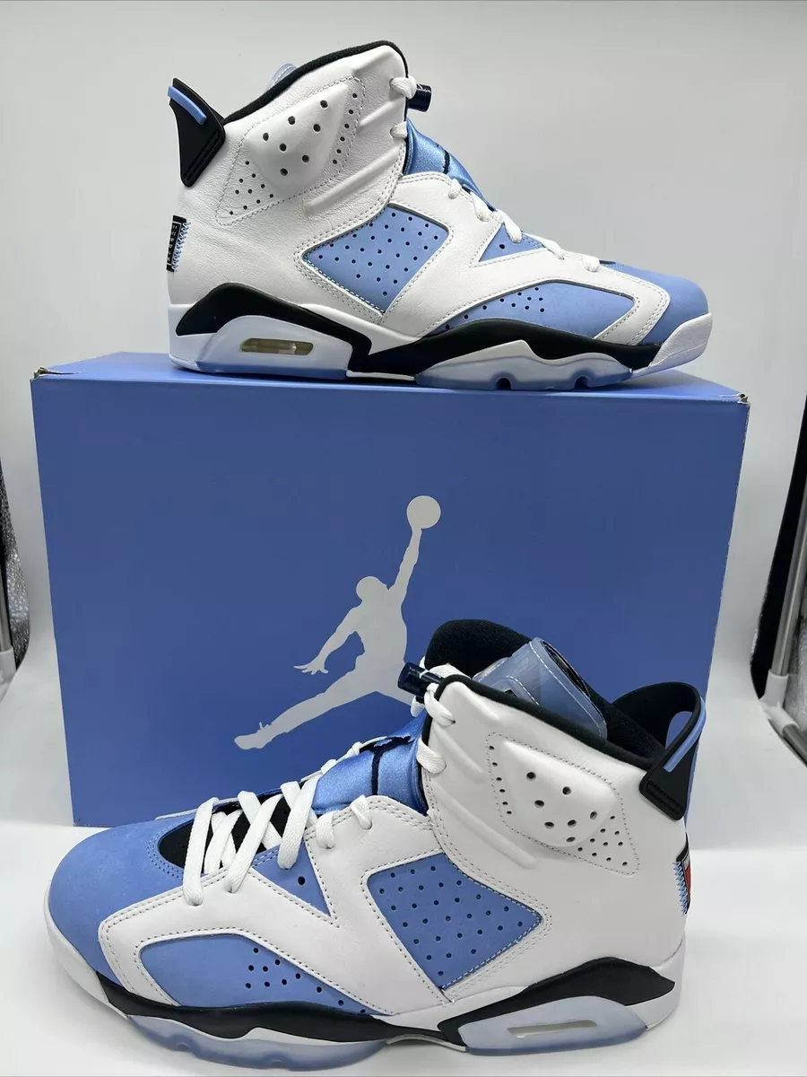 Nike Air Jordan 6 Retro University Blue Size 10 CT8529 410 NEW SHIPS FAST