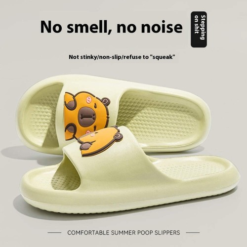 Cute Cartoon Dog Slippers Non-slip Floor Bathroom Slipper Summer Women's House S - Picture 44 of 93