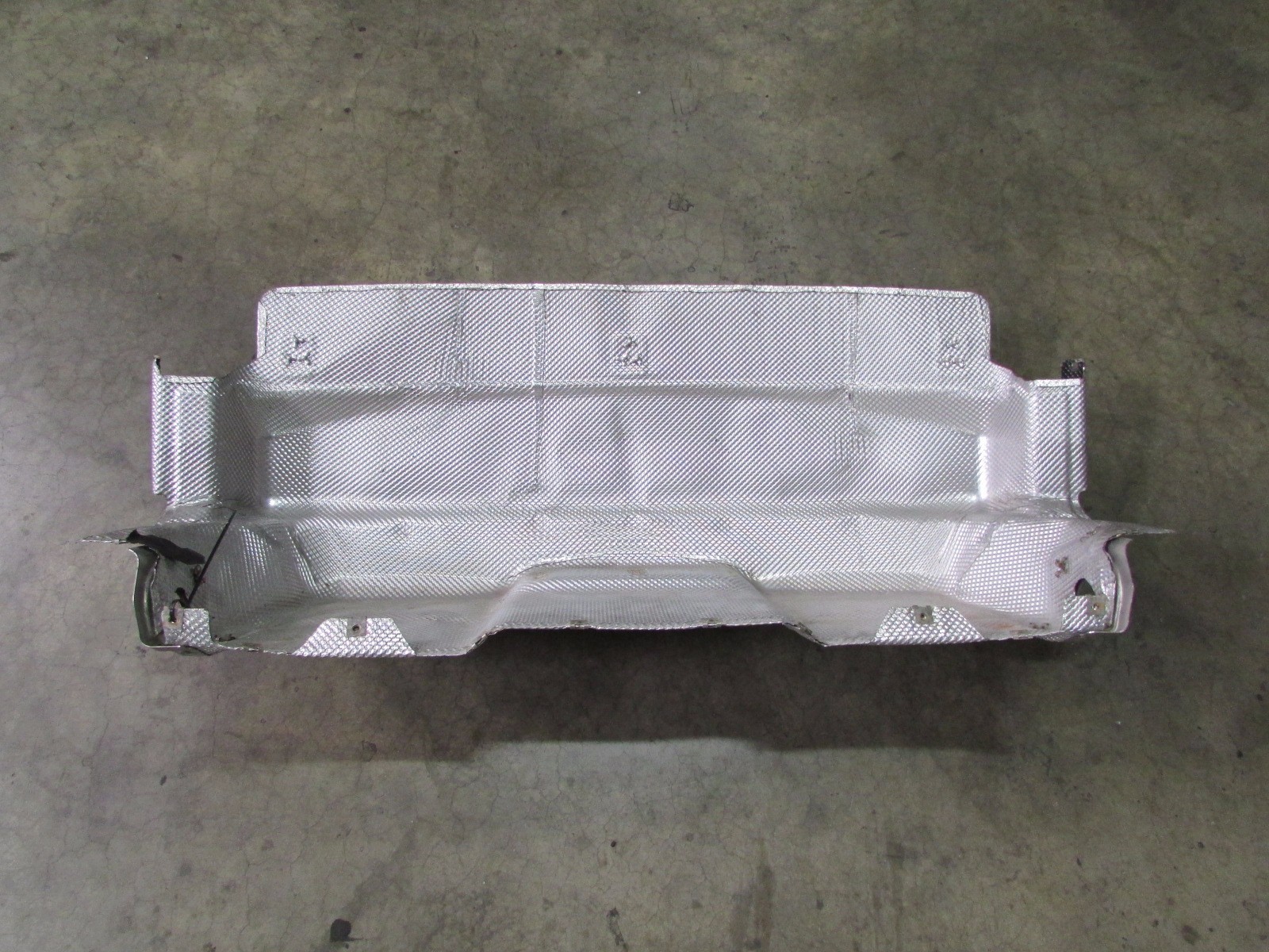 Lamborghini Gallardo LP560 Rear Muffler Heat Shield, P/N 400825709, Used