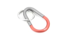 OEM Mini Cooper Keyring Color  Grey/Coral 80272460884