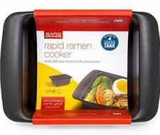 Rapid Ramen Cooker - Microwave Ramen in 3 Minutes - BPA Free - AS SEEN ON TV!