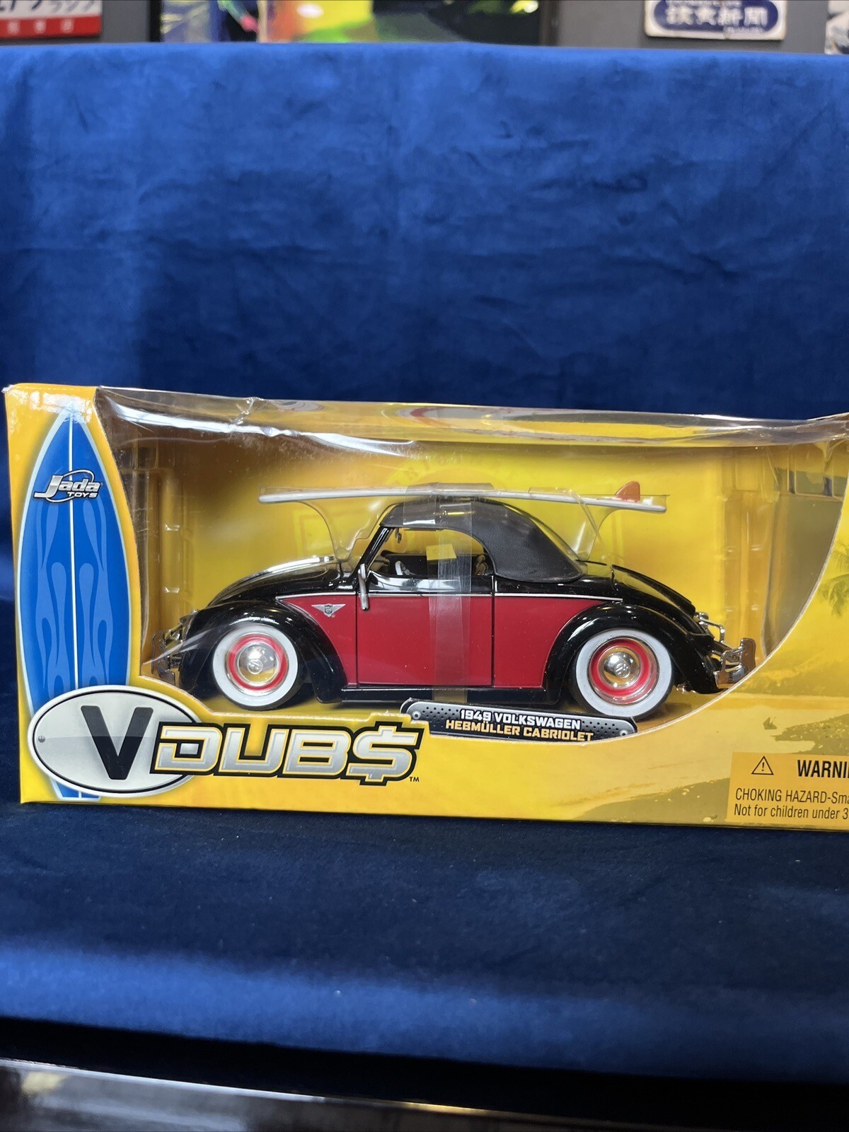 Jada Toys V Dubs 1949 Volkswagen Hebmuller Cabriolet 124 New eBay