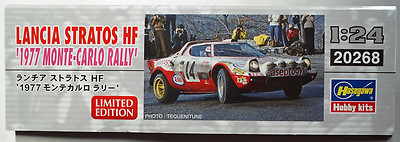 ミニカー 1/27 LANCIA STRATOS 77 Monte Carlo HASEGAWA 1/24 Lancia Stratos HF 77 Monte-Carlo #20268 limited