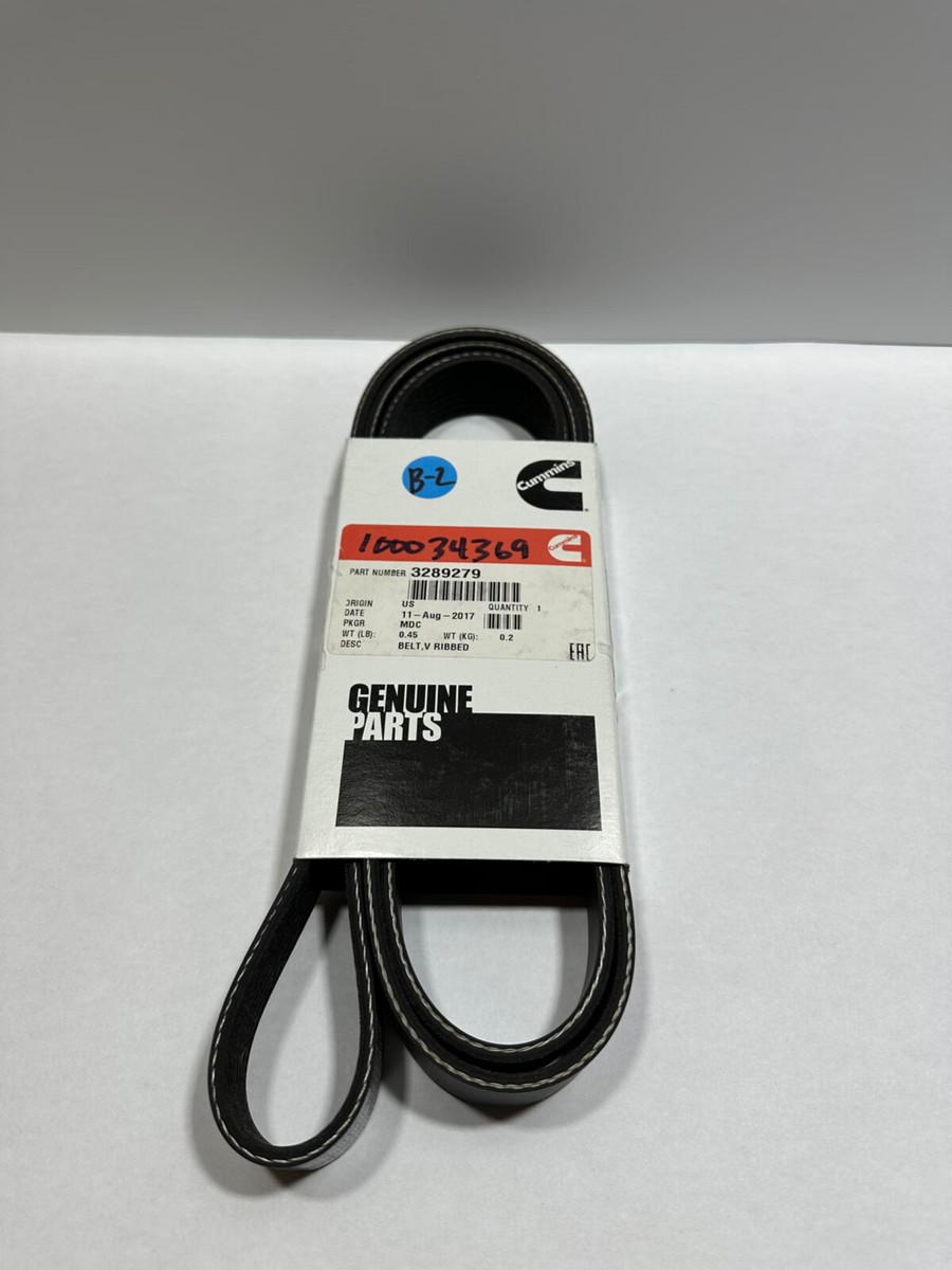 NEW OEM CUMMINS 3289279 V RIBBED BELT | eBay NEW OEM CUMMINS 3289279 V RIBBED BELT | eBay