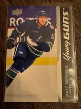 2021-22 Upper Deck Series 1 Young Guns #235 Marc Michaelis RC Vancouver Canucks