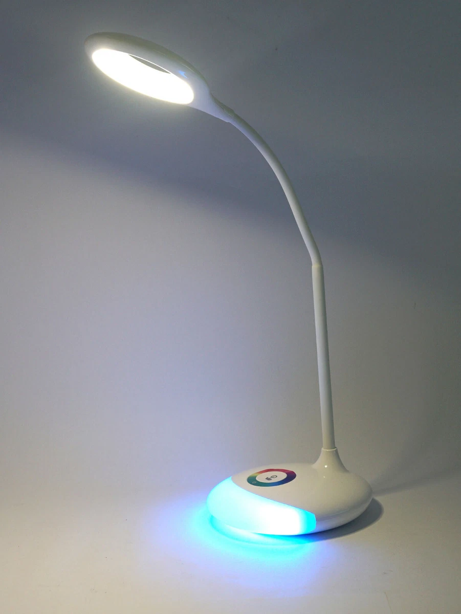 Aluminor Freestanding Desk Lamp Roll RGB White Rechargeable Colour Changing LED