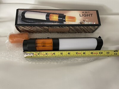 NEW Claybrooke 4 In 1 Light, Lamp, Signal Wand, Torch, & Emergency Blinking Lt