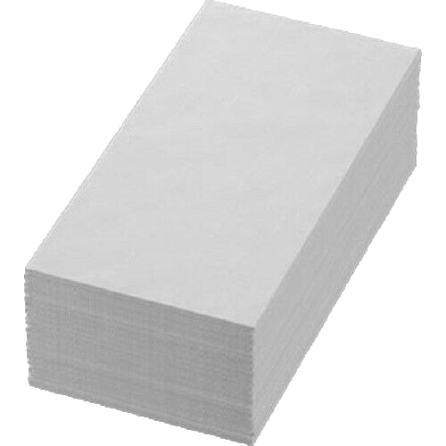 1500 DUNI Servietten 40x40 cm 2-lagig 1/8 Buchfalz Tissue Zelltuch weiß - Bild 2 von 2
