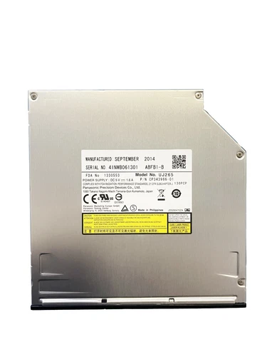 UJ265 Slot Load Blu-ray Burner Optical Drive Player 12.7mm SATA - Picture 1 of 2